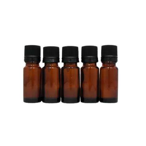 10 Flaconcini Boston In Vetro Ambrato Da 10 Ml Con Tappo Antimanomissione E Contagocce – Per Oli Essenziali E Fai Da Te - 6