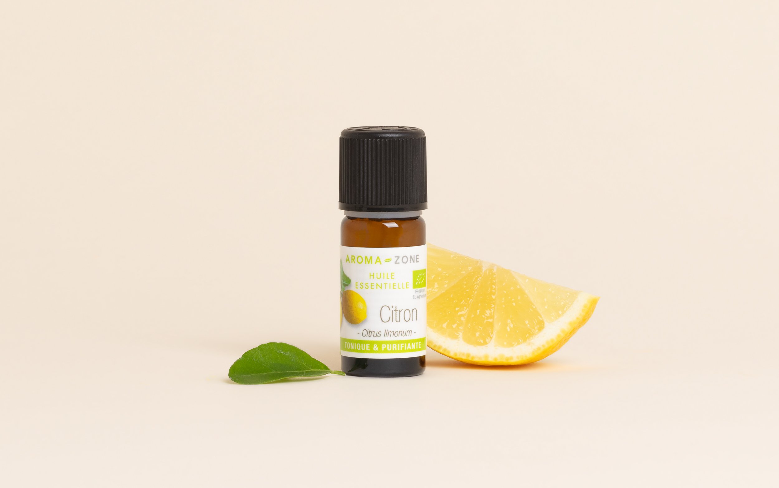 Huile essentielle de citron Bio 10 ml aromathérapie par la vie en zen