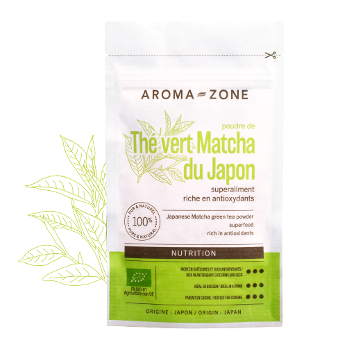 Thé vert Matcha Japonais Bio Premium en poudre 80g