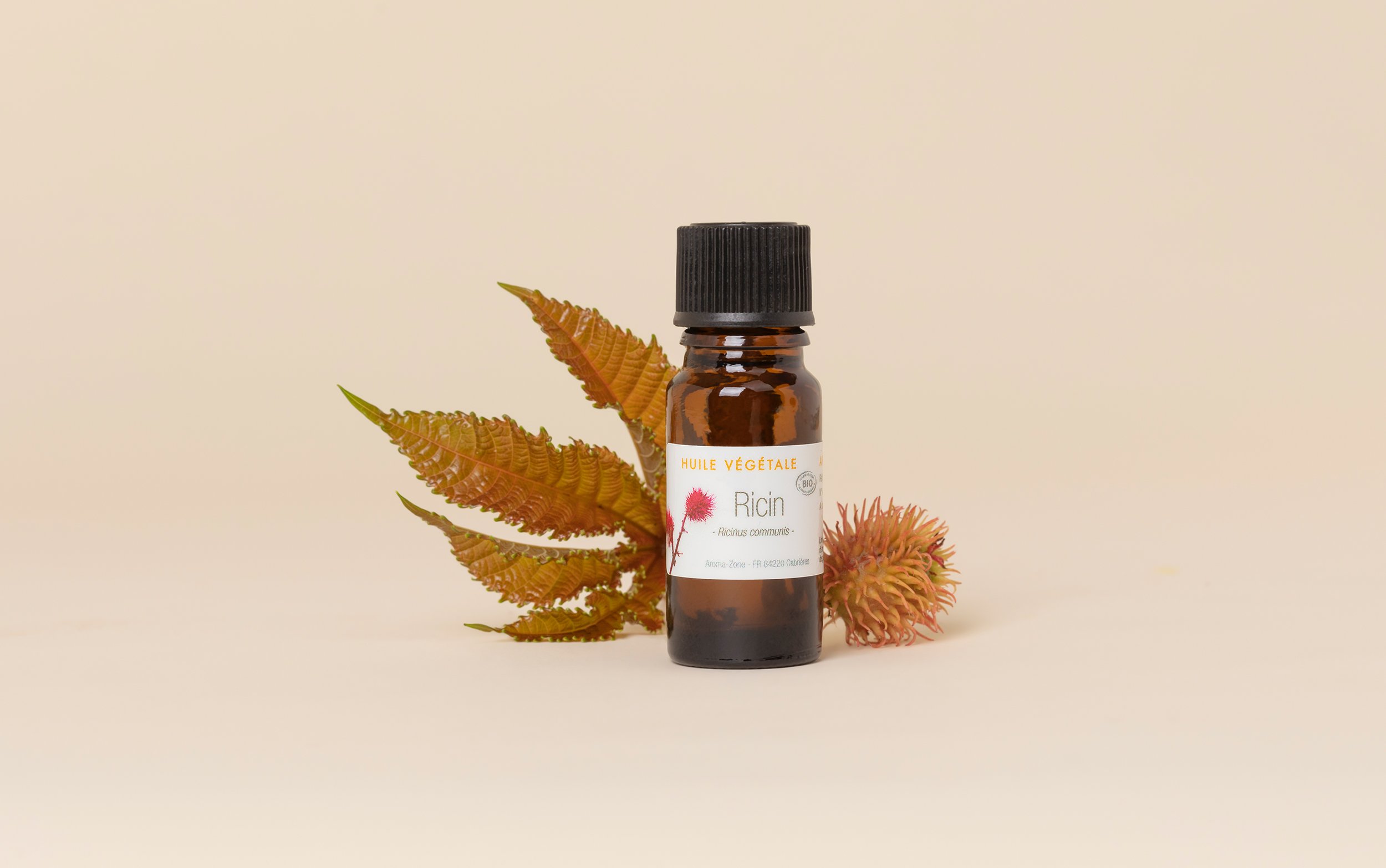 Huile végétale Ricin BIO bienfaits et utilisations AromaZone